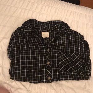 Black & White Button Down